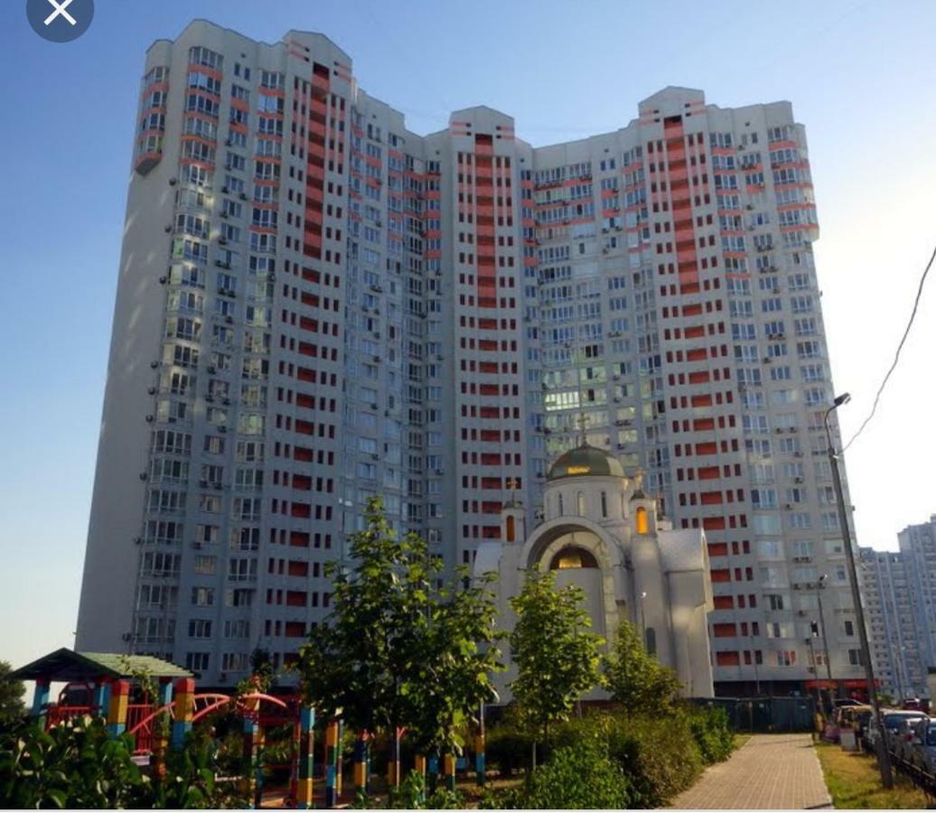 Panoramic View Lux Apartment On Metro Osokorky Киев Екстериор снимка